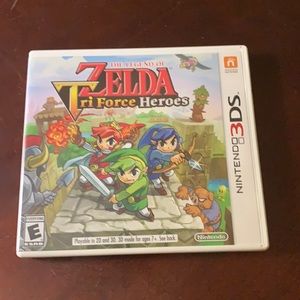 The legend of Zelda Triforce heroes (3ds game)